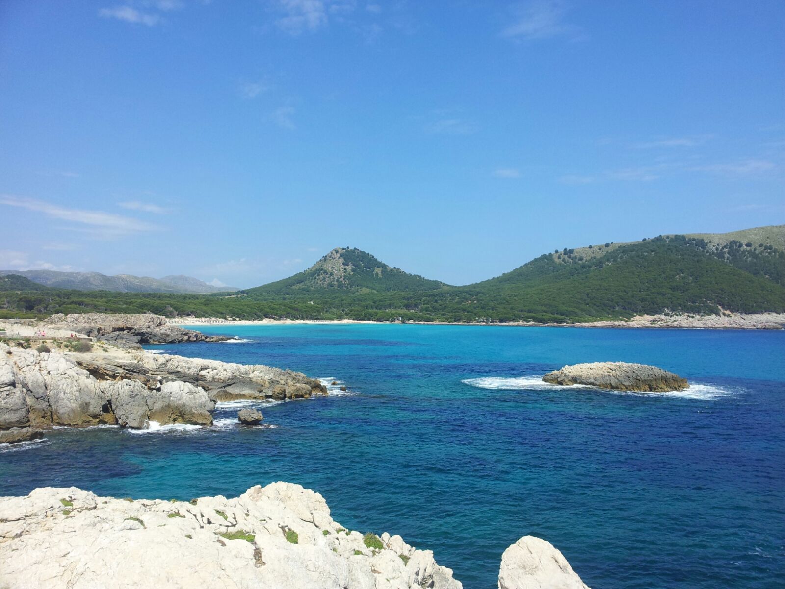 Jana und Susanne / Cala Agulla