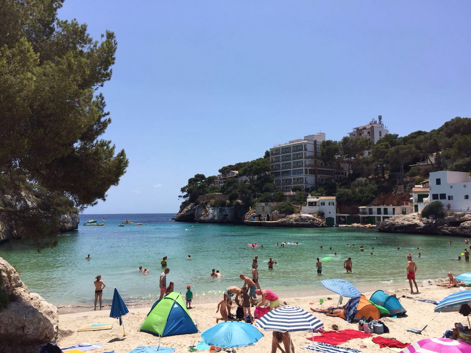 Cala Santanyí, gesendet von Steve und Ana