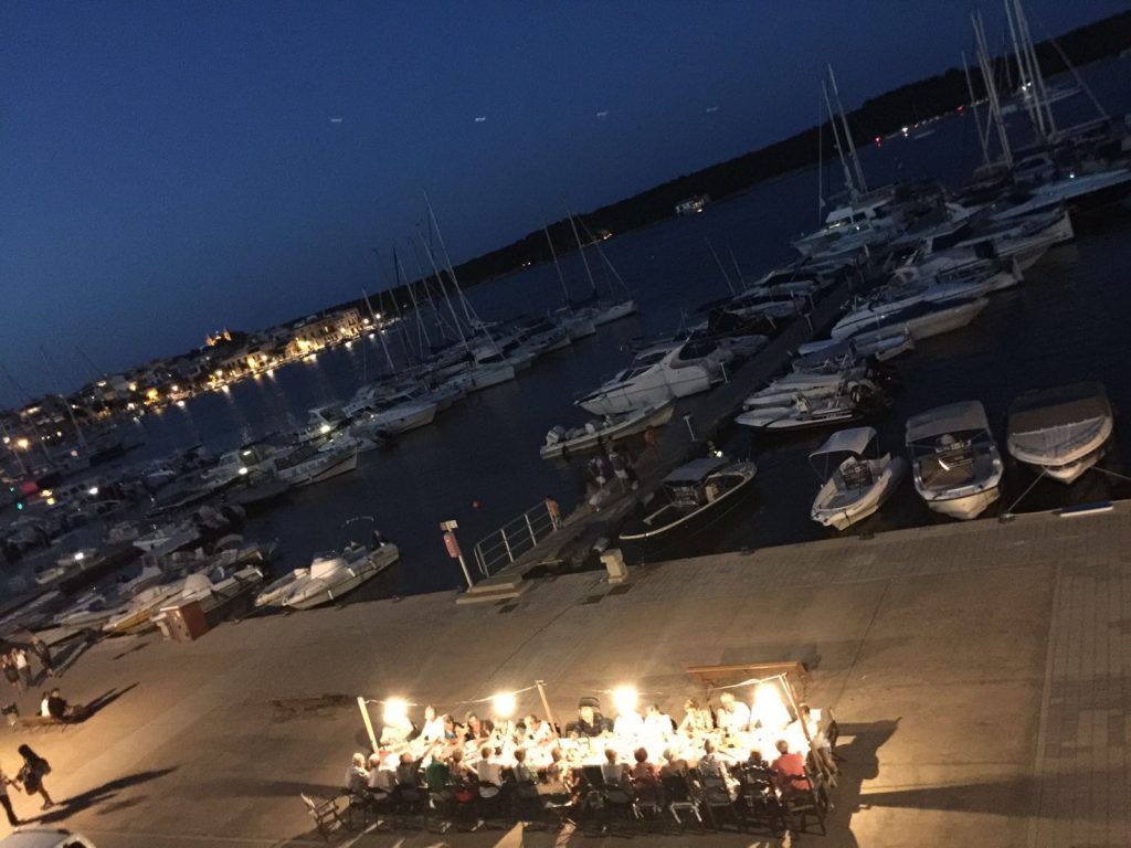 Portocolom gestern Abend, gesendet von Andrea Wiesmayr
