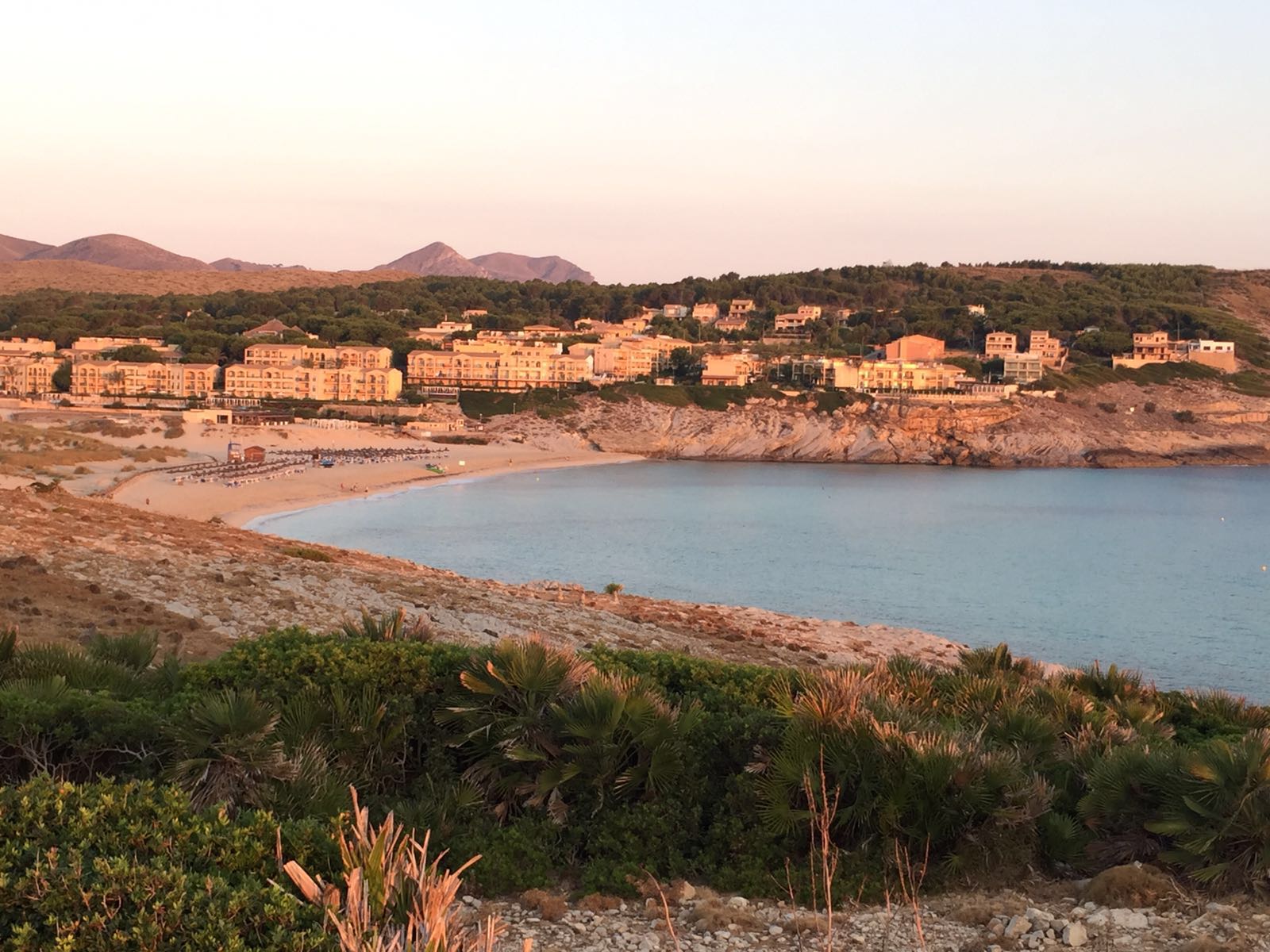 Cala Mesquida, gesendet von Christine & Robbie