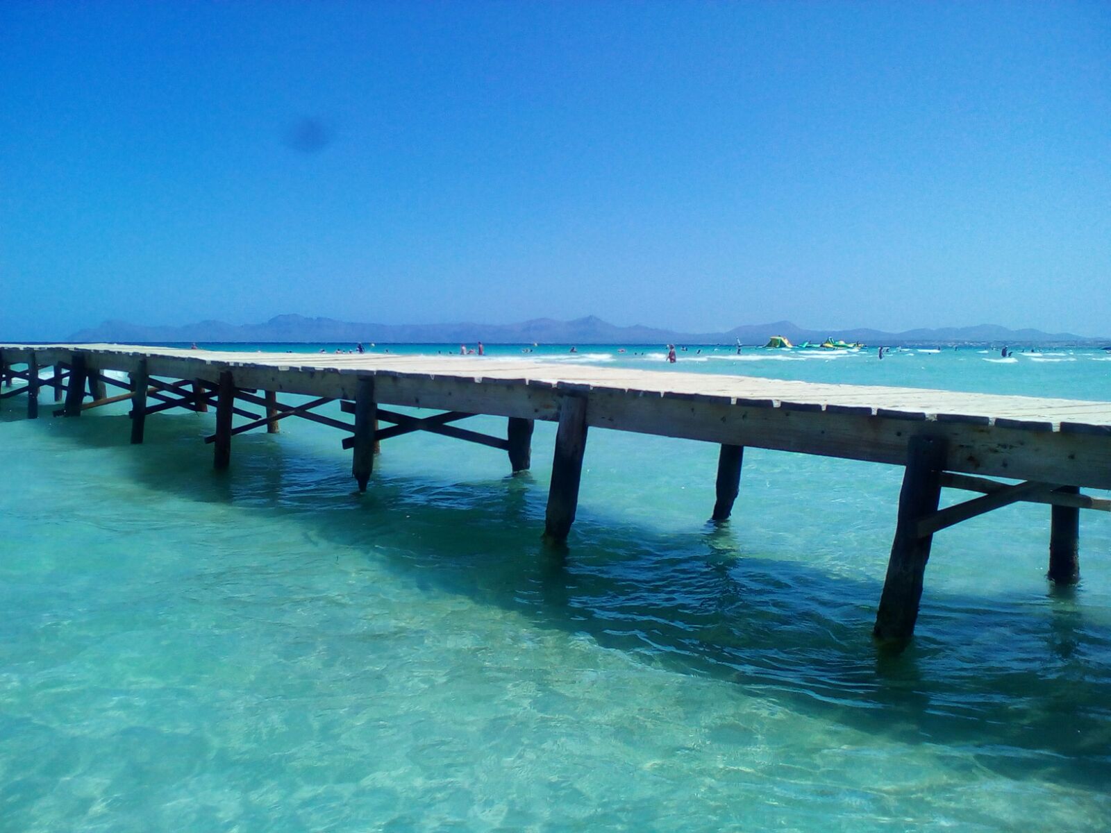 Playa de Muro, gesendet von Mary Simpson-Wittke