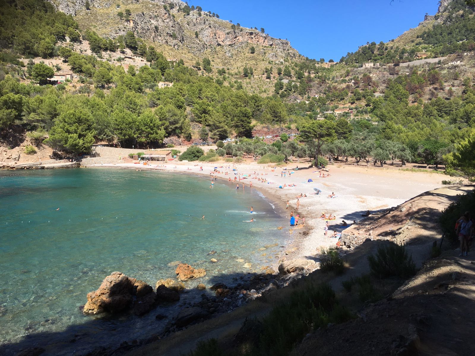 Cala Tuent, gesendet von Manuela, Melanie und Timo