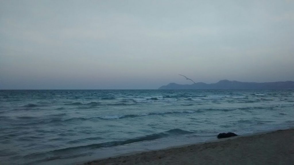 Playa de Muro, gesendet von Bianca