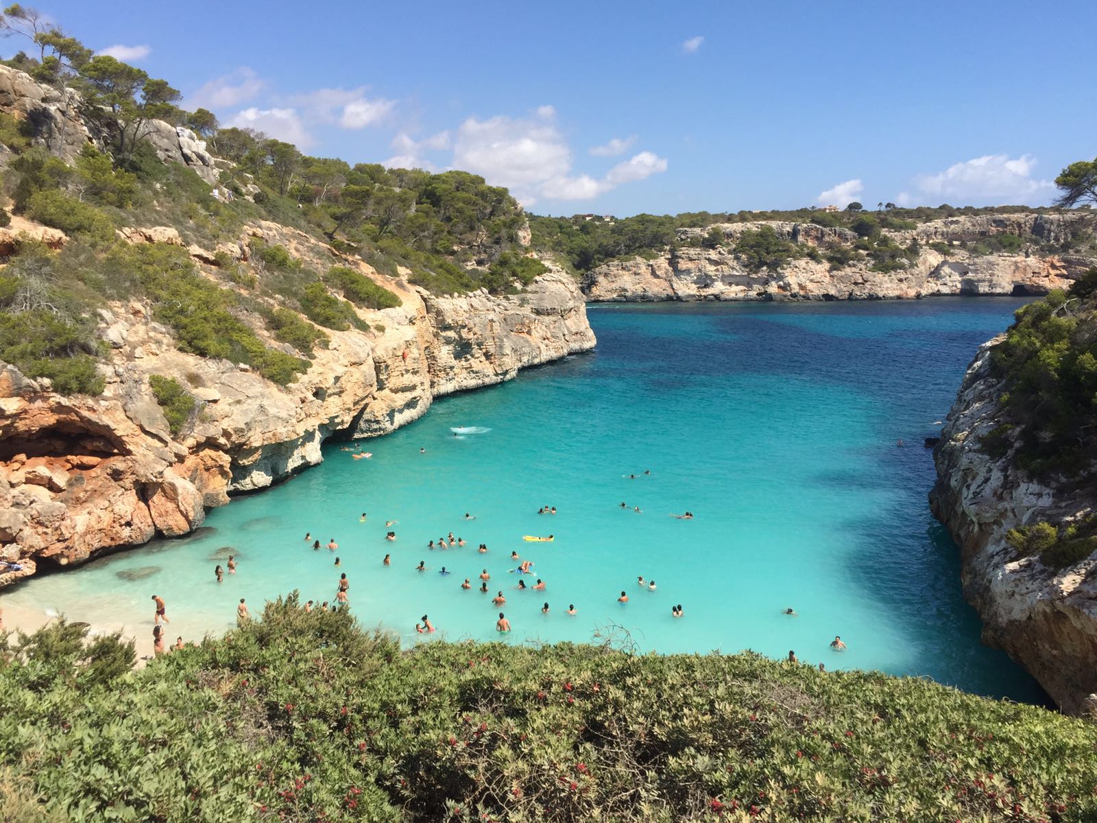 Caló des Moro, gesendet von Susanna