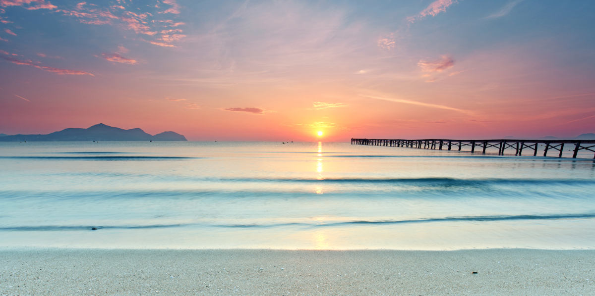 Sonnenaufgang an der Playa de Muro