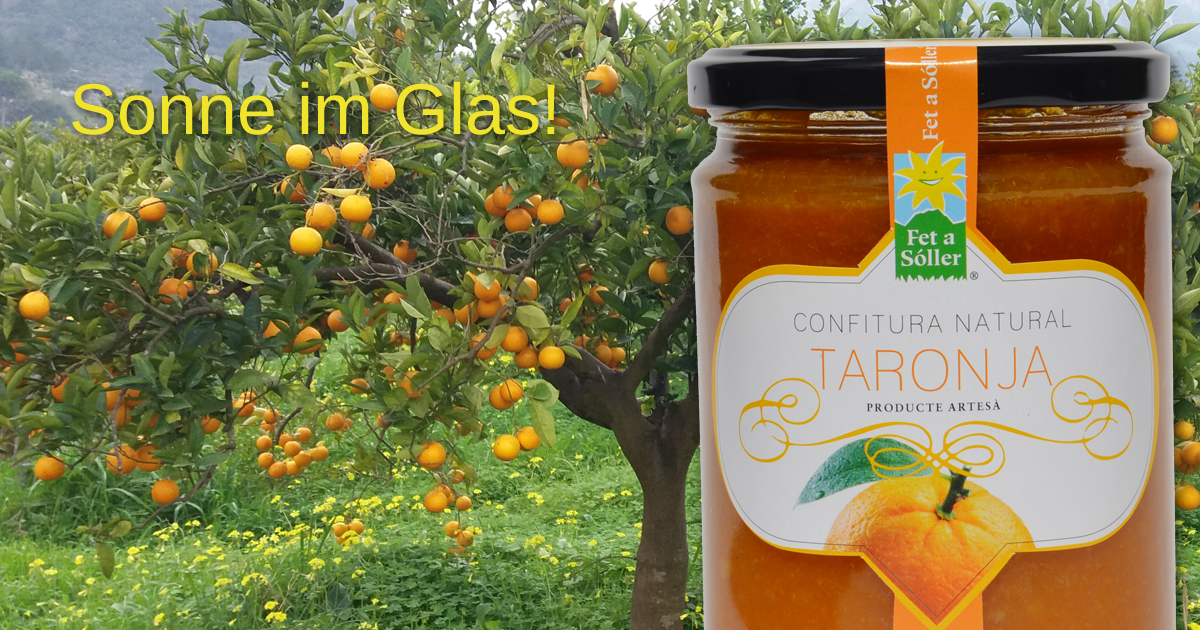 Orangenmarmelade von Fet a Sóller
