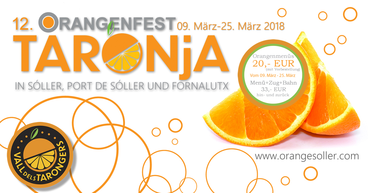 Sóller feiert das Orangenfest!