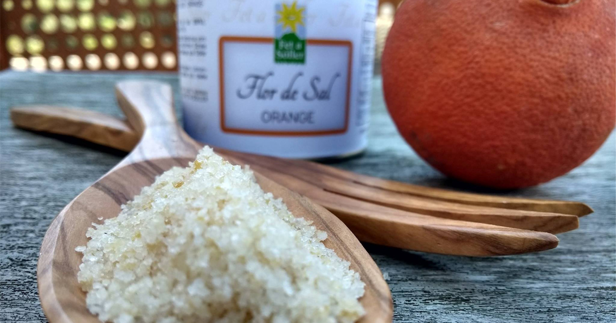 Das Salz Mallorcas! -Flor de Sal mit Orange