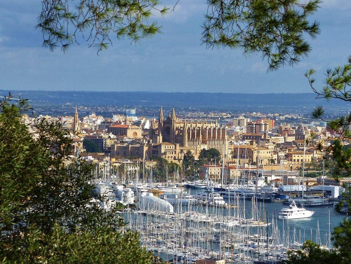 Blick auf Palma